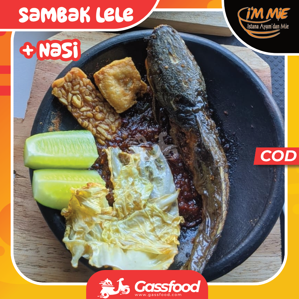 Sambak (Sambal Bakar) Lele + Nasi Im Mie